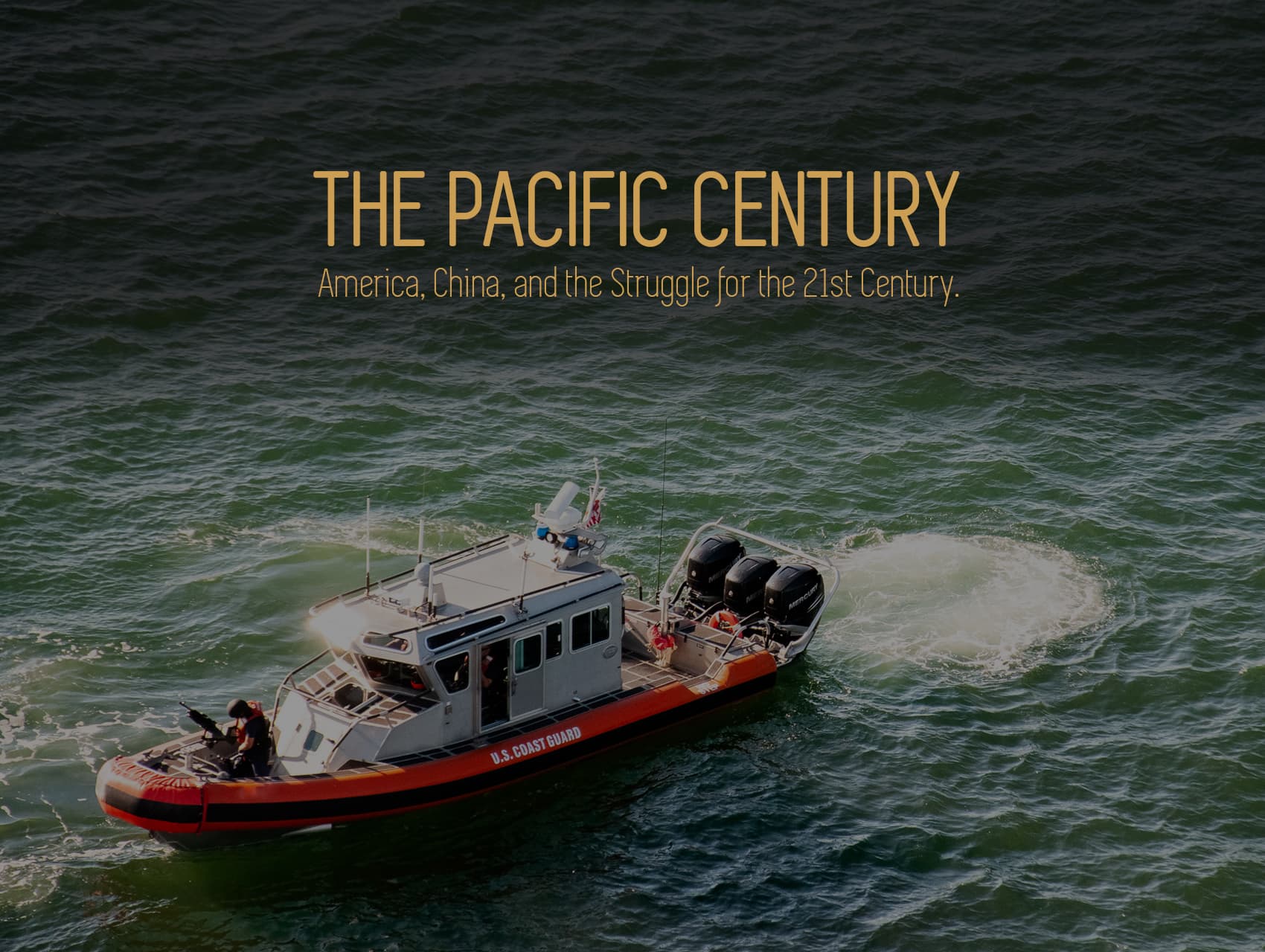 The Coast Guard Jumps Into The Pacific Ocean